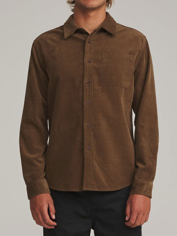 Katin Granada Long Sleeve Buttondown Shirt Fall 2026 | BROWN