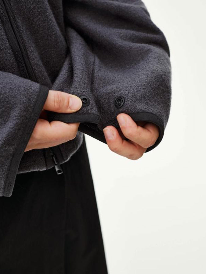 Pas Normal Studios Off-Race Boiled Wool Jacket Fall 2026 | STEEL