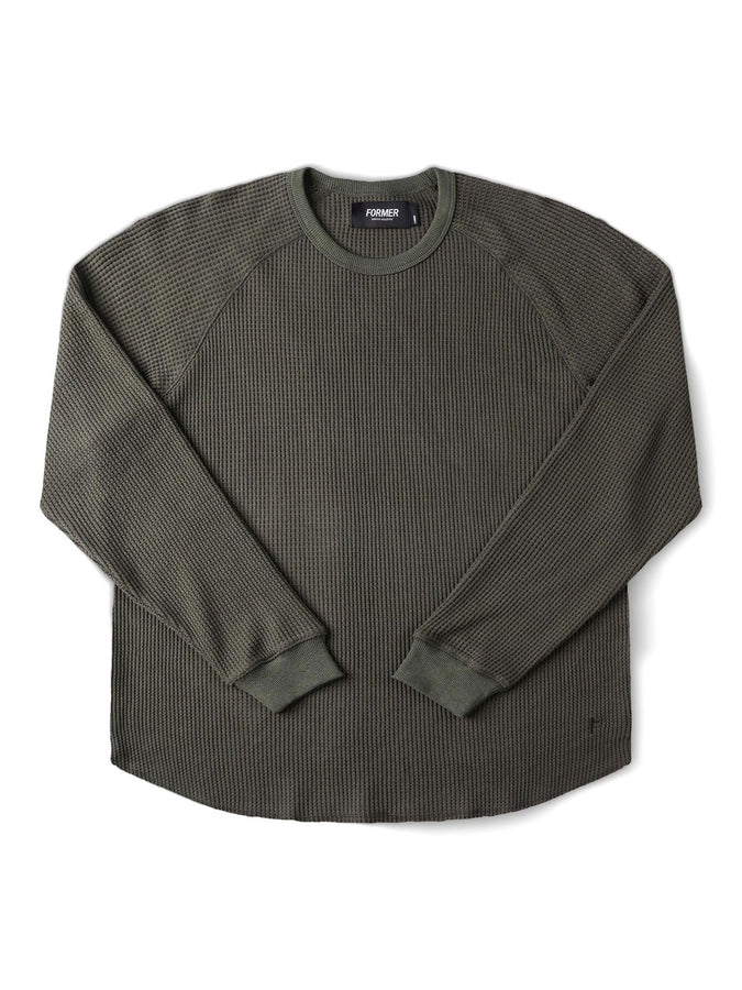 Former Ag Raglan Waffle Long Sleeve T-Shirt Fall 2026 | SURPLUS