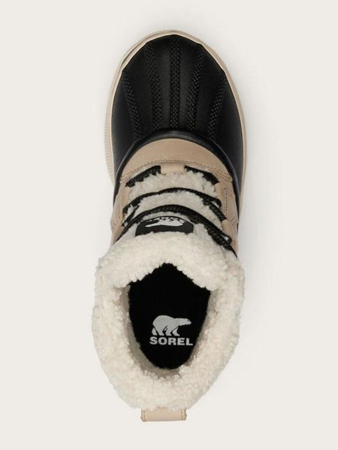 Sorel Out N About Iv Chillz Wp Taupe Omega/Black Boots | OMEGA TAUPE/BLACK (264)