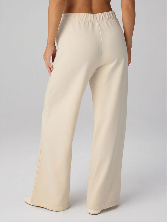 Fabletics Year Round Terry Wide Sweatpants Fall 2026 | ALMOND MILK
