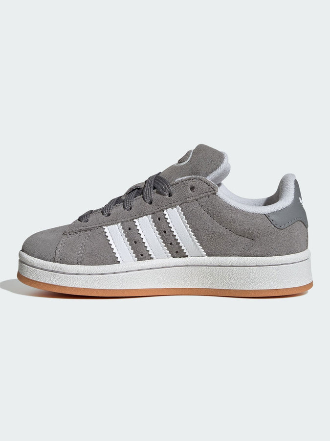 Adidas Campus 00s Grey/White/White Shoes | GREY/WHITE/WHITE