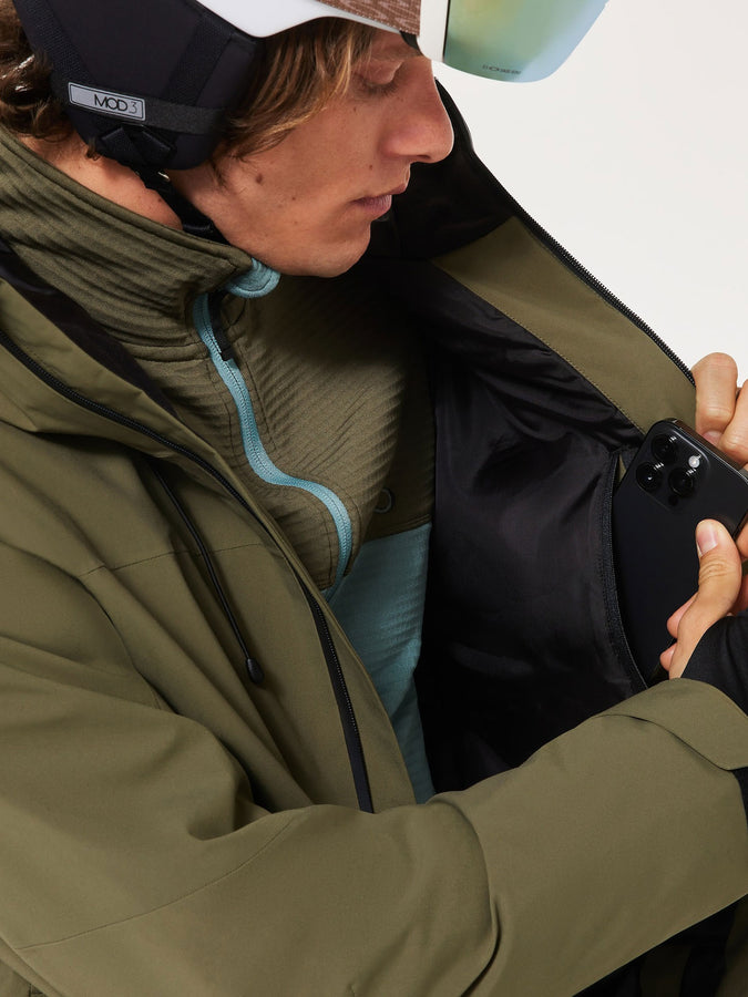 Oakley Canopy Insulated Jacket 2027 | ARMY GREEN (7CE)