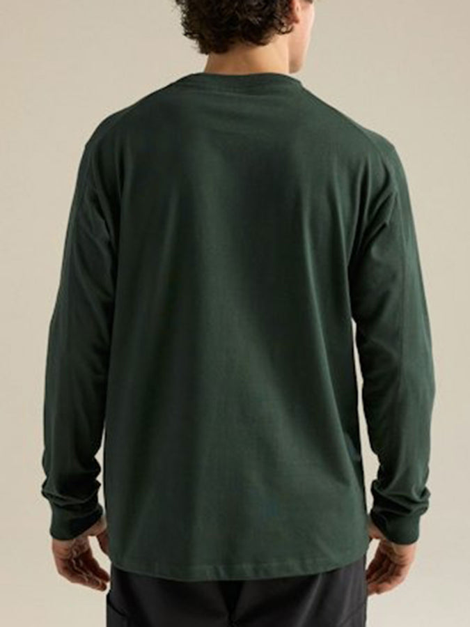 Arcteryx Kragg Cotton Long Sleeve T-Shirt Fall 2026 | DARK JADE
