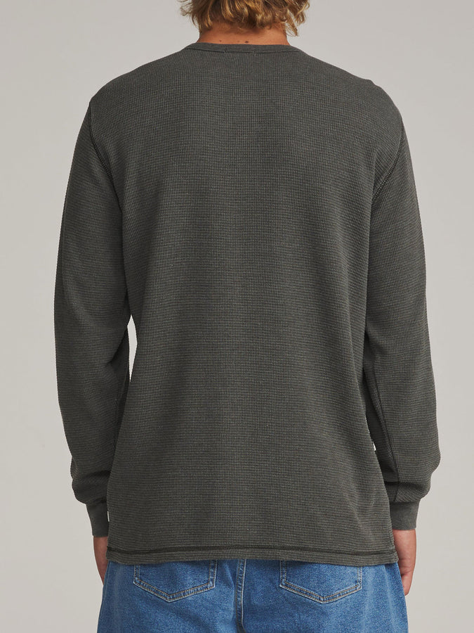 Katin Mesa Thermal Long Sleeve T-Shirt Fall 2026 | BLACK VINTAGE WASH