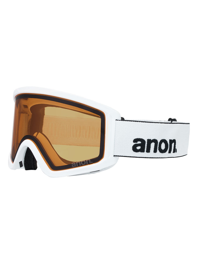 Anon Tracker 2.0 + Mfi Face Mask Jr Goggle | WHITE/AMBER (I84)