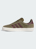 Adidas Gazelle ADV Olive Strata/Maroon/Chalk White Shoes Spring 2026