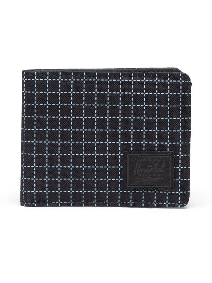 Herschel Roy Wallet | GRID BLACK/BLACK (07774)