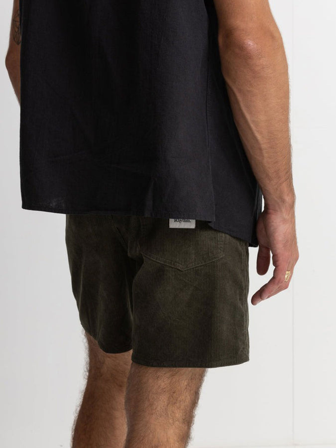 Rhythm Classic Cord Jam Shorts Summer 2026 | OLIVE