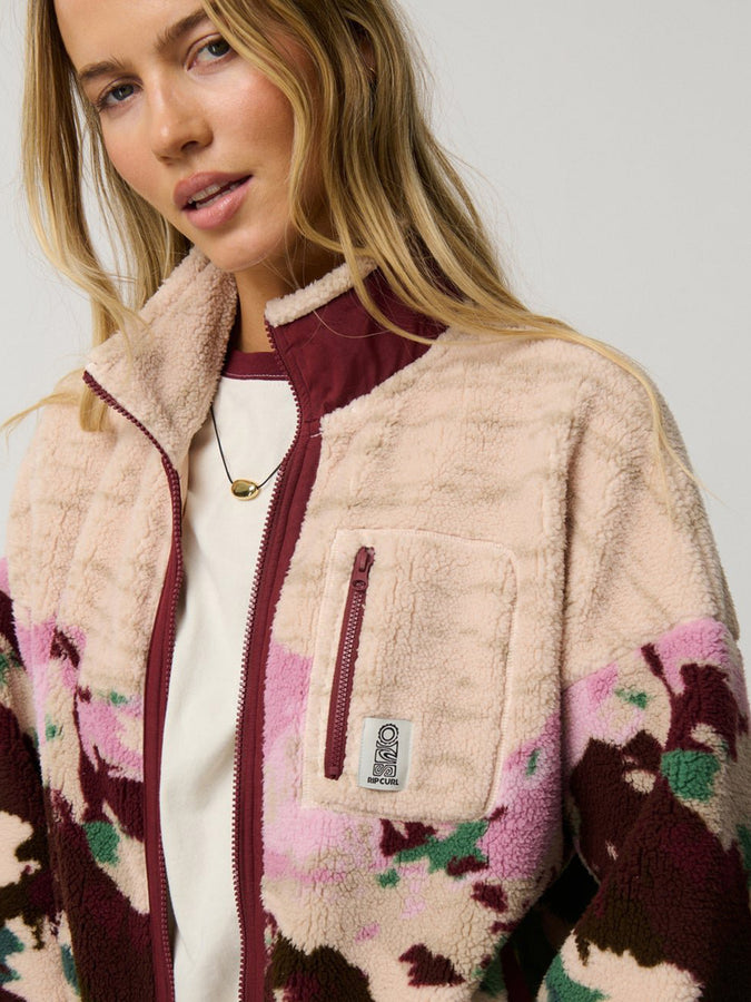 Rip Curl S-Series Bonded Zip Fleece Fall 2026 | DARK PLUM (2924)