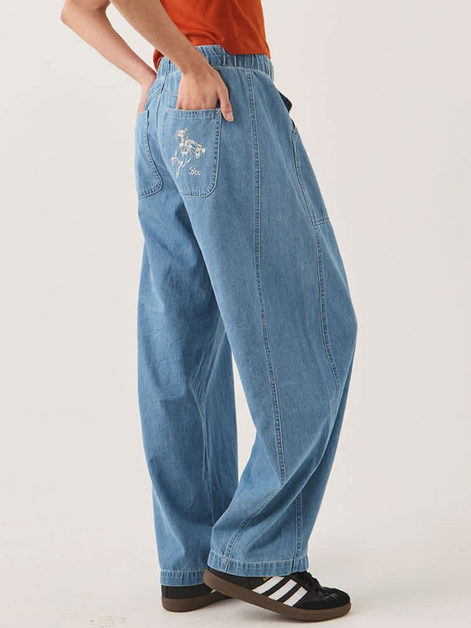 Brixton Utility Everyday Barrel Light Stone Wash Jeans Fall 2026 | LIGHT STONE WASH