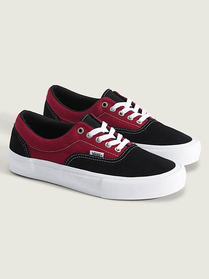 Vans Skate Era Black/Dark Red Shoes Fall 2026 | BLACK/DARK RED (BDK)