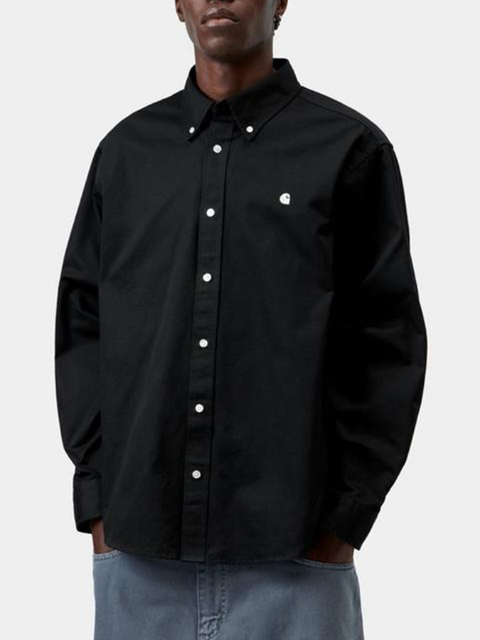 Carhartt Wip Og Madison Long Sleeve Buttondown Shirt Fall 2026 | BLACK (89XX)