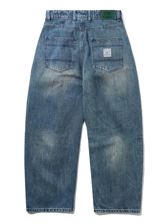 Butter Goods Wide Cut Jeans Fall 2026 | FADED WORK BLUE