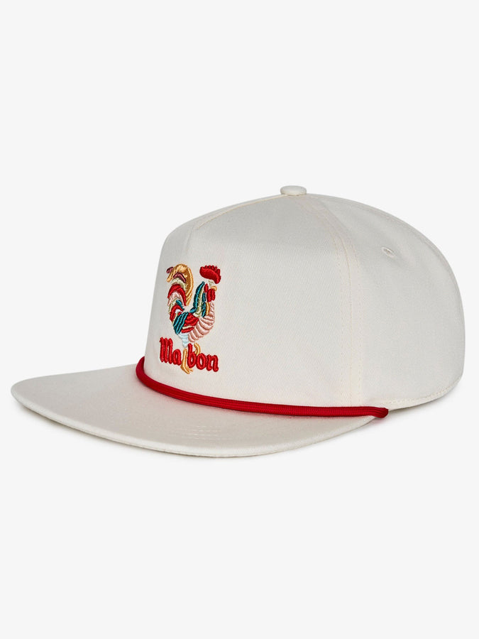 Malbon Rooster Snapback Hat | CREAM