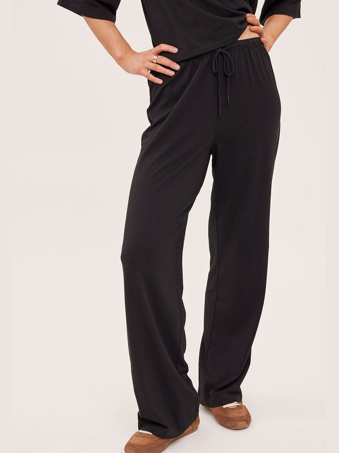 Gentle Fawn Milo Pants Fall 2026 | BLACK
