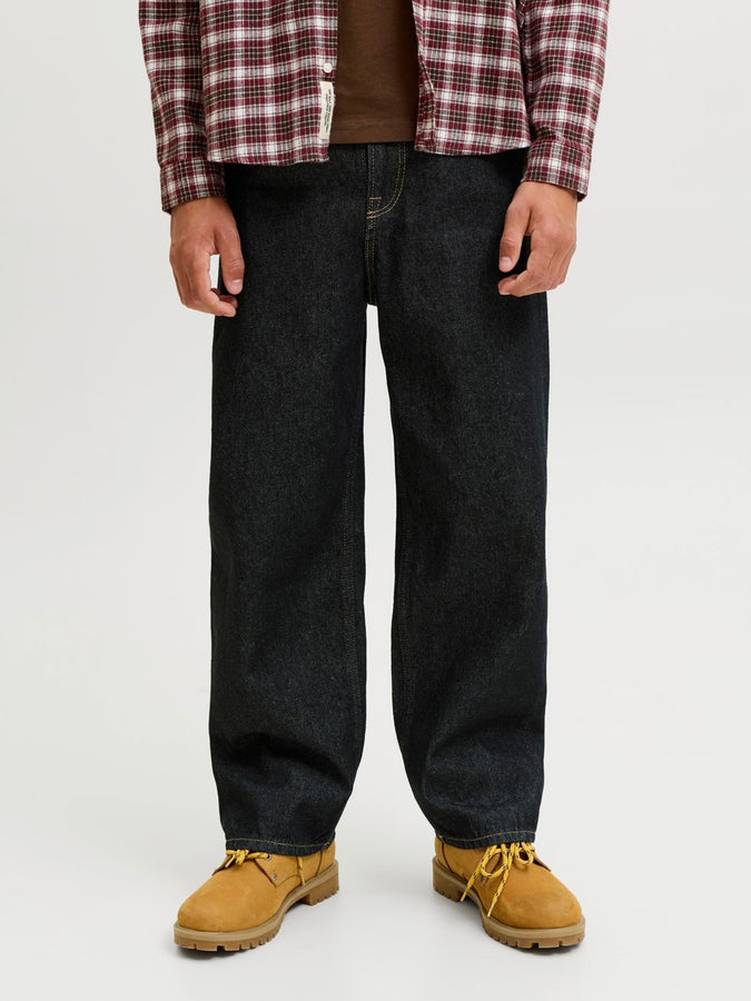 Jack & Jones Alex Original Akm 368 Sn Baggy Jeans Fall 2026 | BLACK DENIM