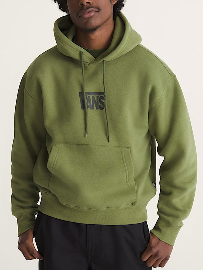 Vans Stretch Logo Hoodie Holiday 2026 | GREEN BALSAM (GRK)