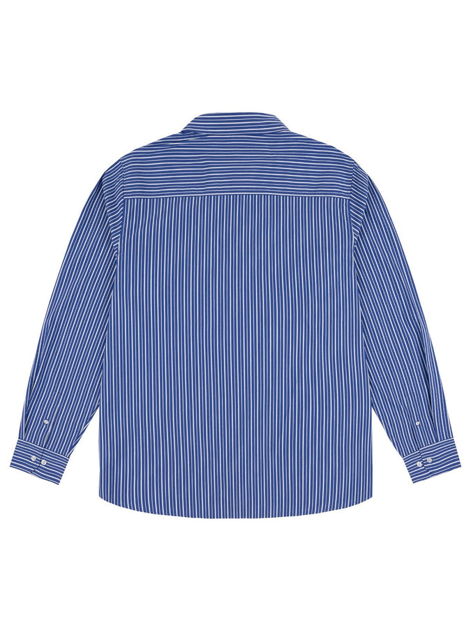 Chain To Bank Prep School L/S Buttondown Shirt Fall 2027 | BLUE STRIPES