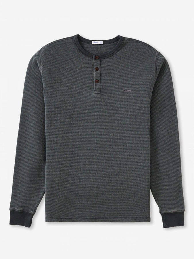 Katin Mesa Thermal Long Sleeve T-Shirt Fall 2026 | BLACK VINTAGE WASH