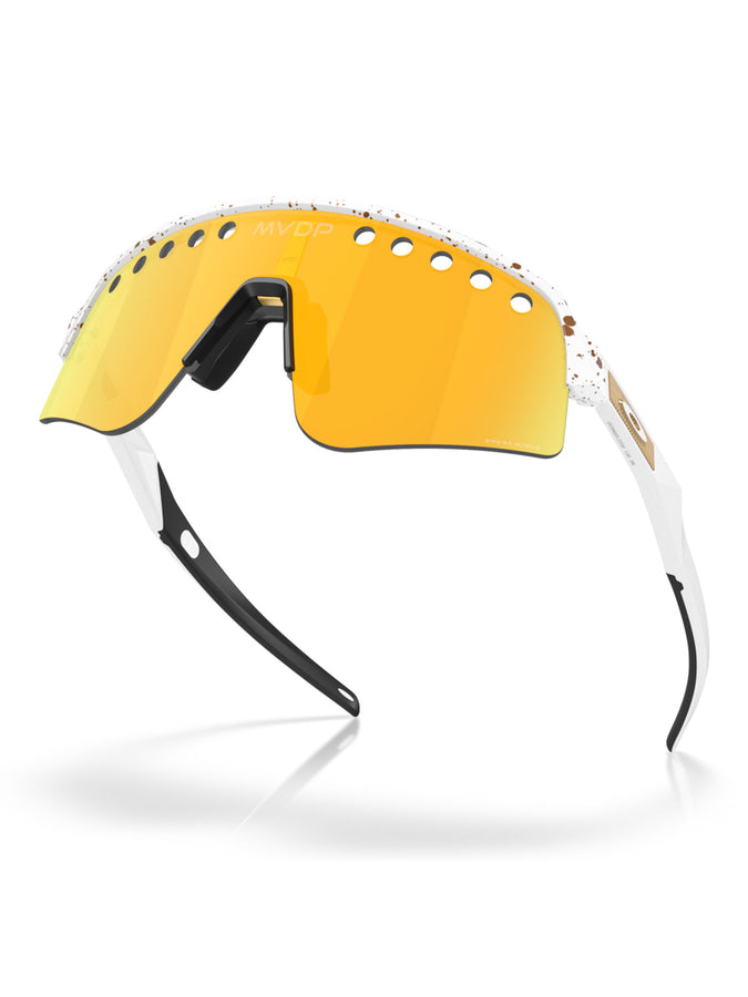 Oakley Sutro Lite Sweep Mvdp Red/Gold Splatter/Prizm 24K Sunglasses | RED GOLD SPLATTER/PRIZM 24K