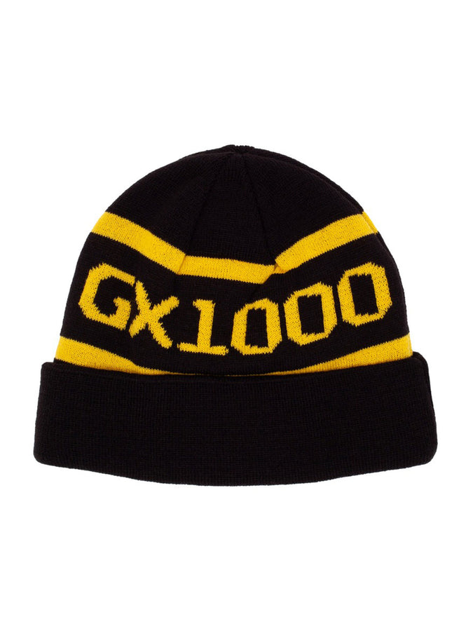 Gx1000 OG Logo Beanie | BLACK/YELLOW