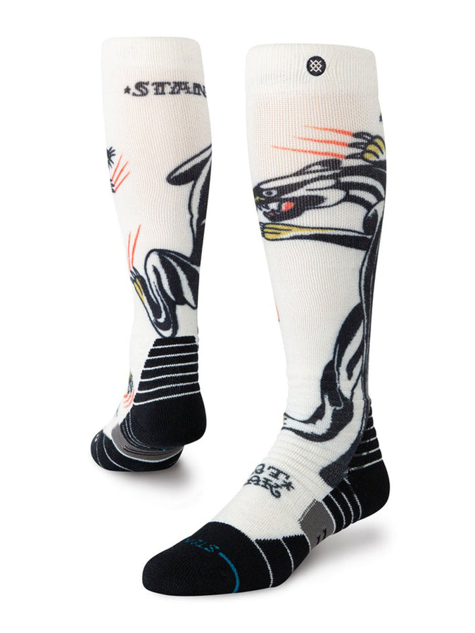 Stance Battle Mid Poly Socks | CREAM (CRM)