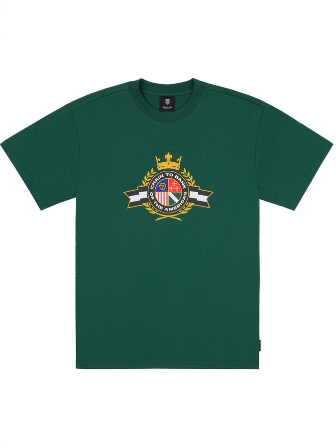 Chain To Bank Ctb Of the Americas T-Shirt Fall 2027 | GREEN