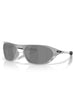 Oakley Cage Jacket X Silver/Prizm Black Polarized Sunglasses