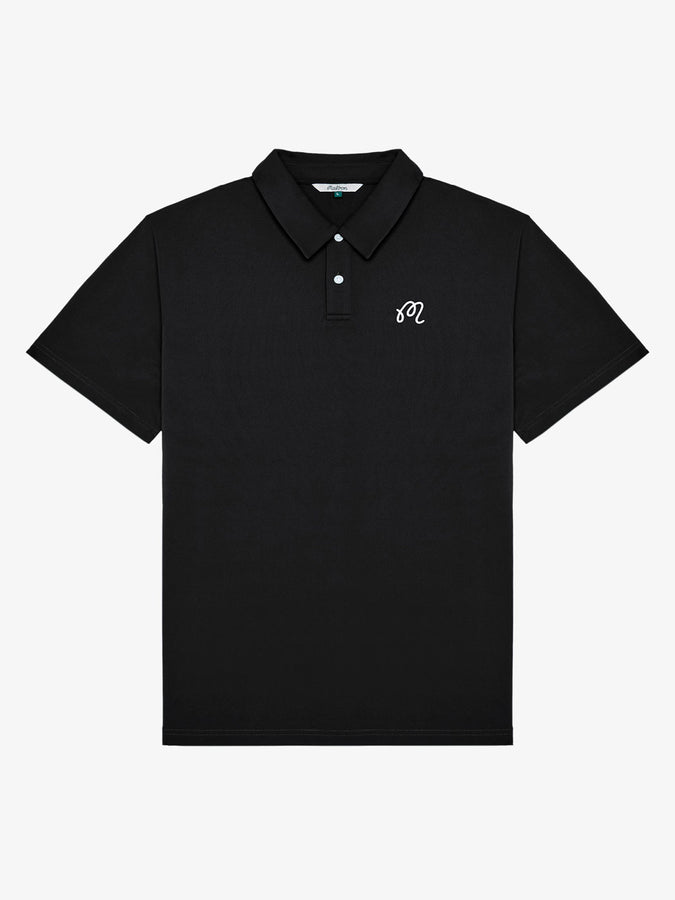 Malbon Fairway Short Sleeve Polo Holiday 2026 | BLACK