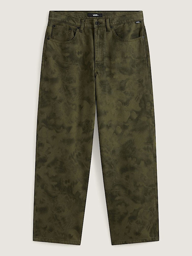 Vans Check-5 Baggy Printed Jeans Holiday 2026 | MOSY OLIVE/OBSIDIAN FERN (HBM)