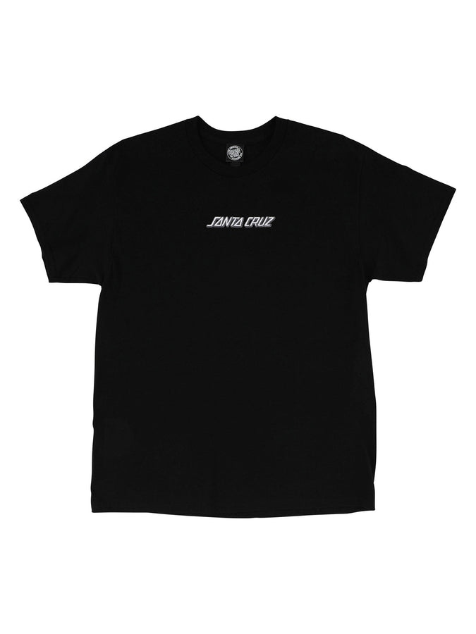 Santa Cruz Strip Embroidered T-Shirt Fall 2026 | BLACK