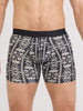 Saxx Smooth Luxe Micro Modal Tropic Royale Noir Boxer Brief