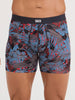 Saxx Vibe Xtra Soft Comfort Night Garden Red Hot Boxer