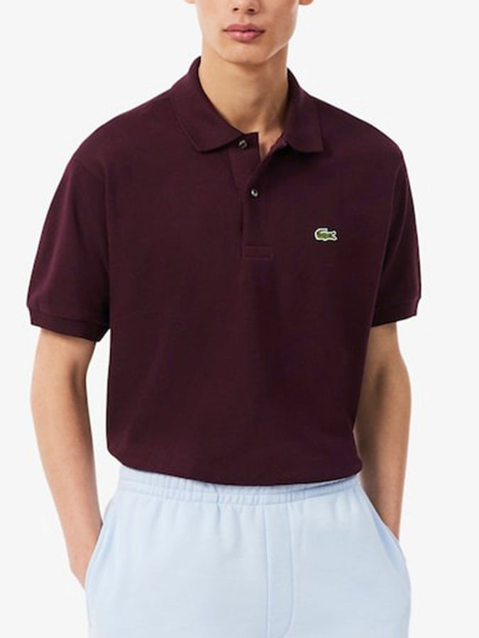 Lacoste Classic Fit Original L.12.12 Polo Fall 2026 | DARK BURGUNDY (3KE)