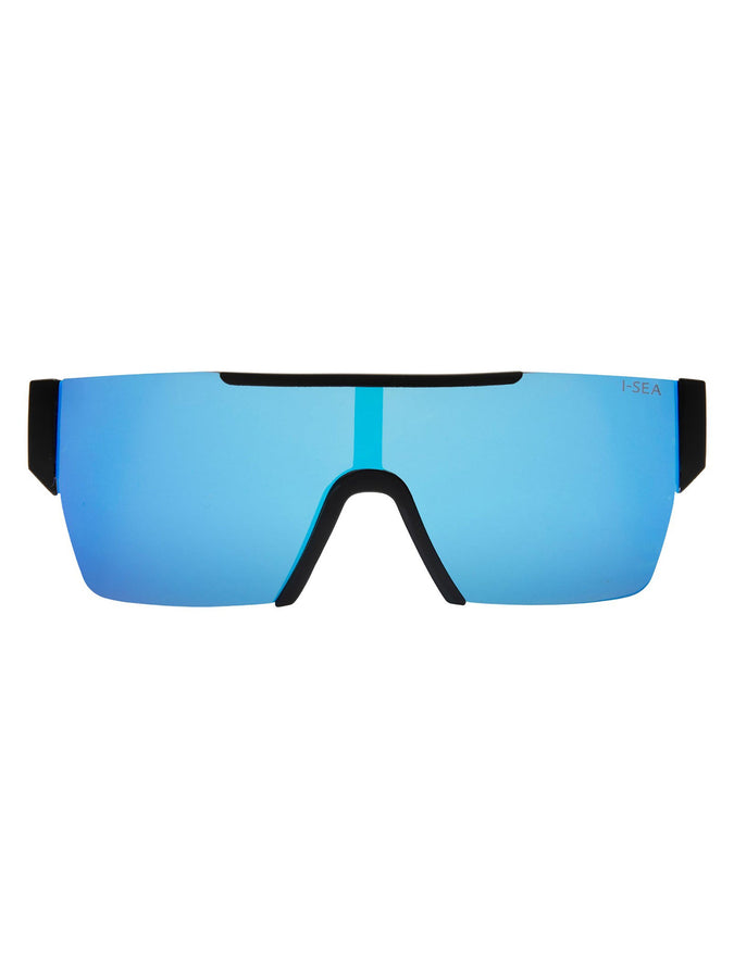 I-Sea Halo Sunglasses |BLACK/BLUE MIRROR