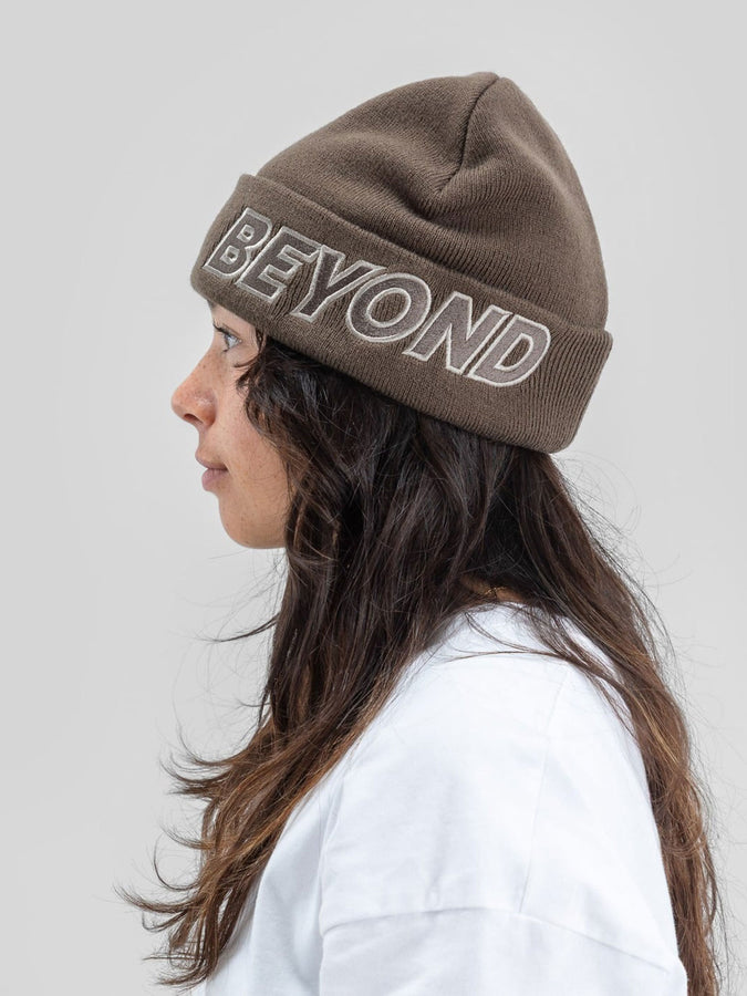 Beyond Medals Outline Beanie | BROWN