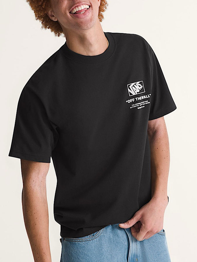 Vans Stacked Hi T-Shirt Fall 2026 | BLACK/WHITE (Y28)