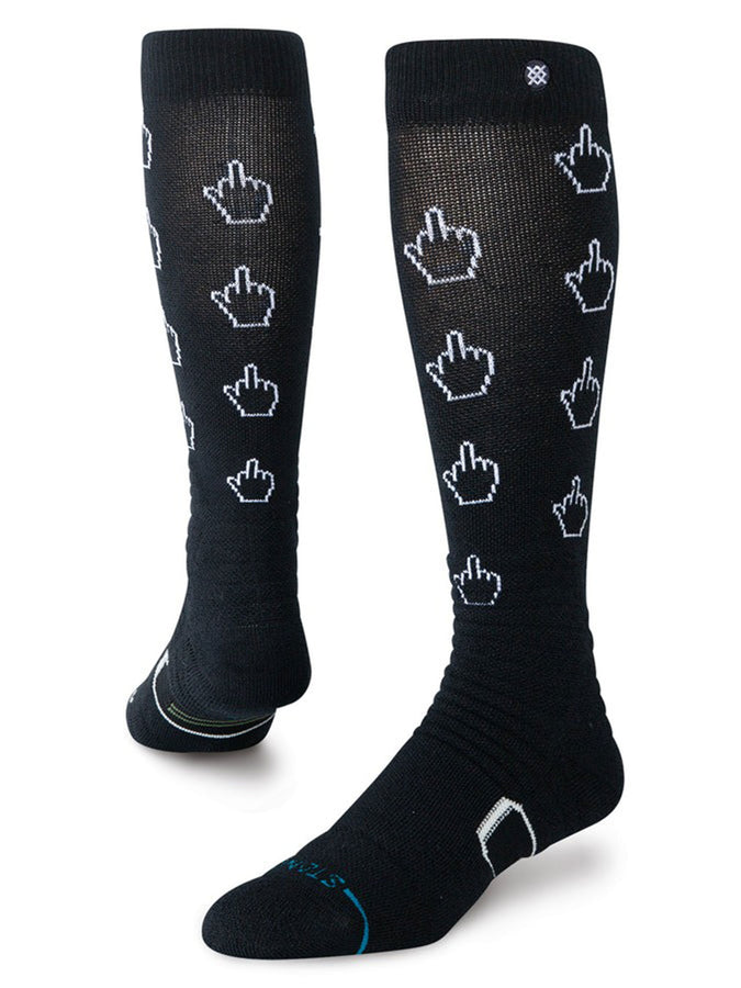 Stance Cursor Mid Socks | BLACK (BLK)