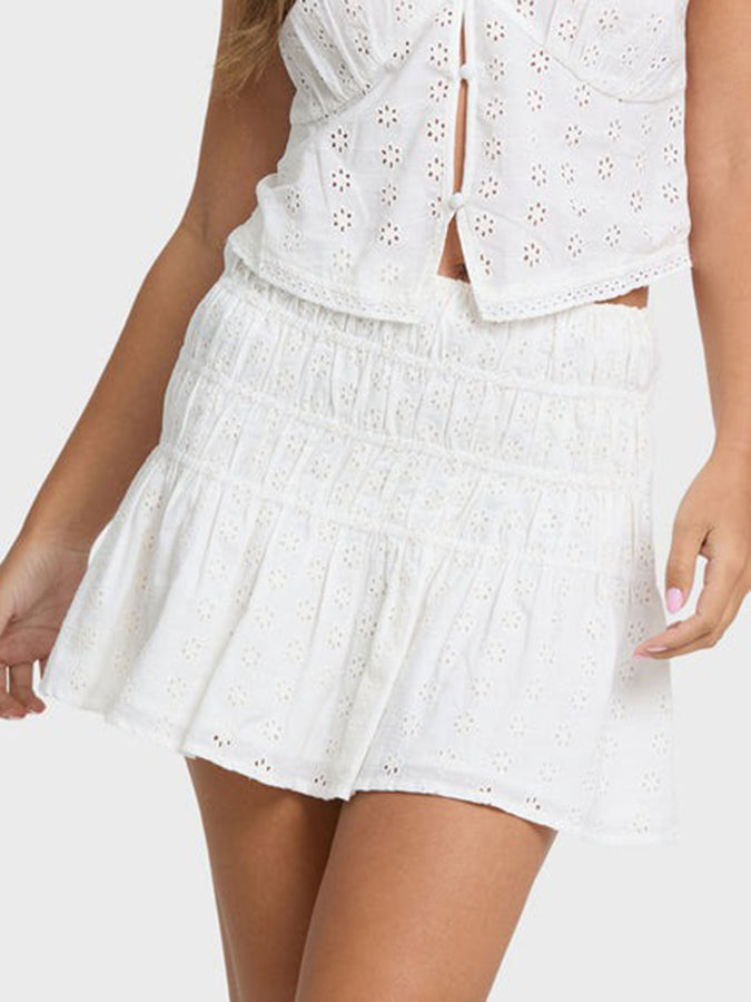 Billabong Eyelet Forever Skirt Fall 2026 | SALT CRYSTAL (SCS1)
