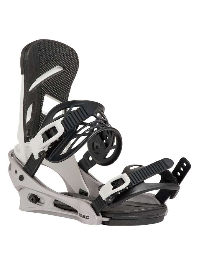 Burton Mission Reflex Snowboard Bindings 2027 | WHITE/SILVER (FCN)