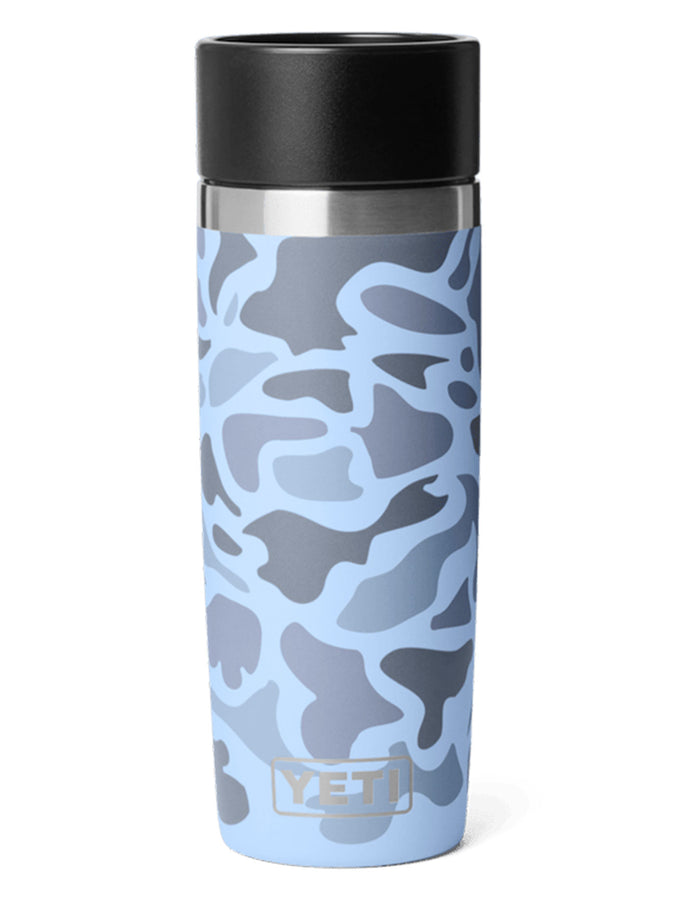 Yeti Rambler Blue Camo 16oz Travel Bottle | BLUE CAMO