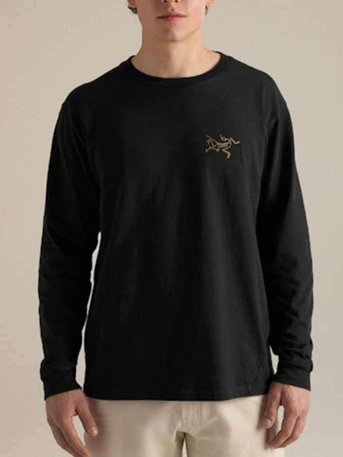 Arcteryx Kragg Cotton Long Sleeve T-Shirt Fall 2026 | 24K BLACK