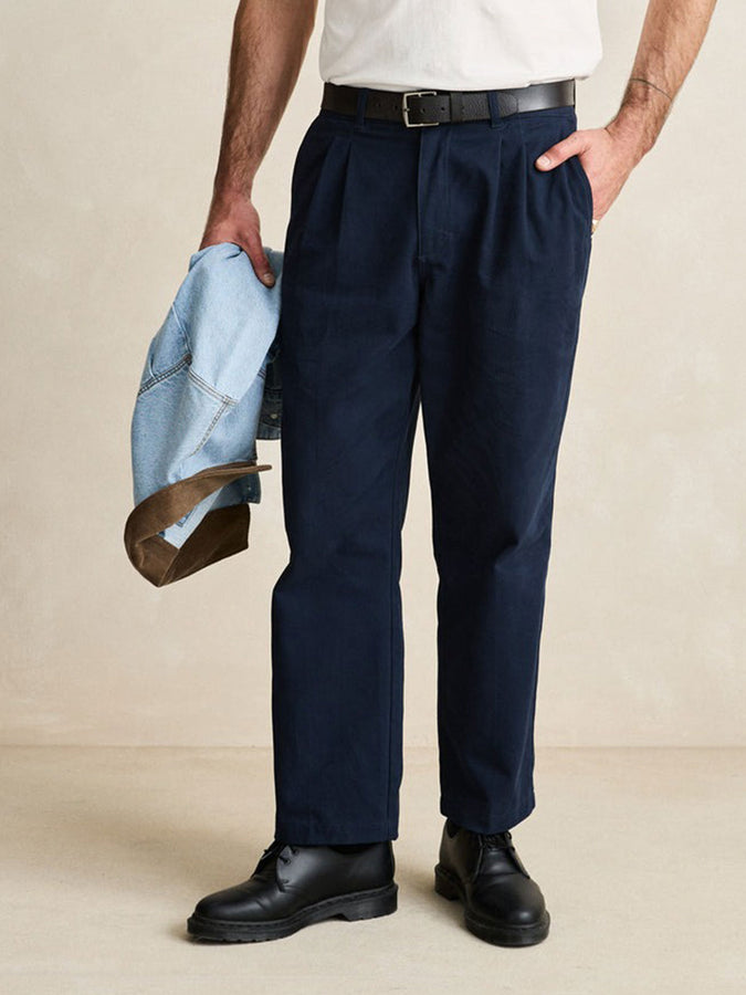 Rhythm Twill Pressed Trousers Fall 2026 | NAVY
