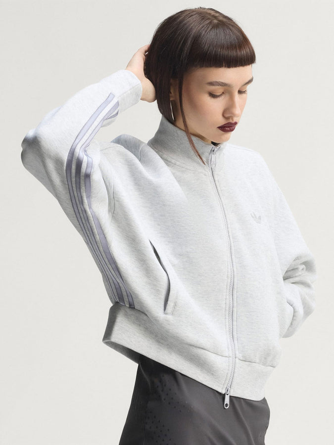 Adidas Spacer Track Jacket Fall 2026 | LIGHT GREY HEATHER