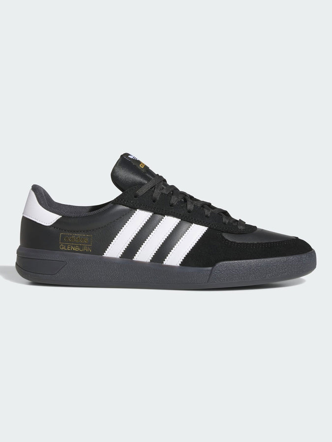 Adidas Glenburn Core Black/White/Carbon Shoes Fall 2026 | CORE BLACK/WHITE/CARBON
