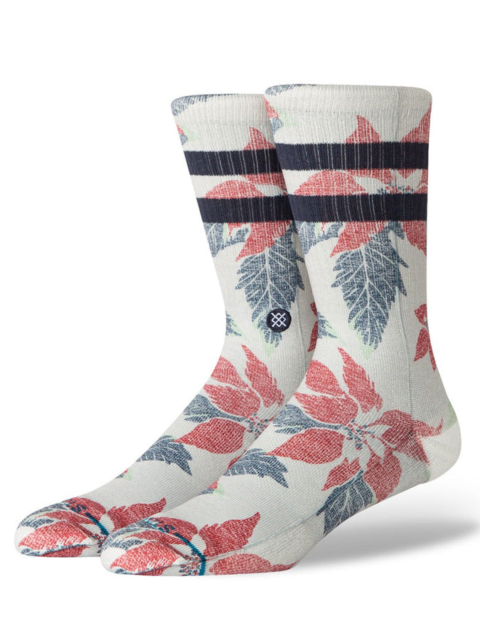 Stance Poinsettia Paradise Socks | GREY (GRY)