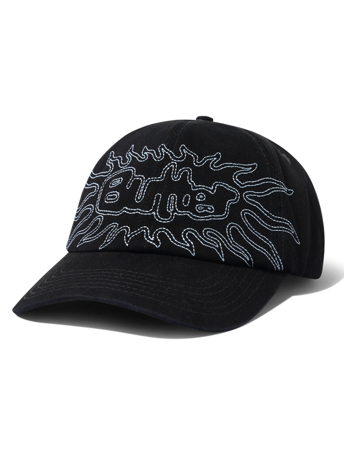 Butter Goods Solar Strapback Hat | WASHED BLACK
