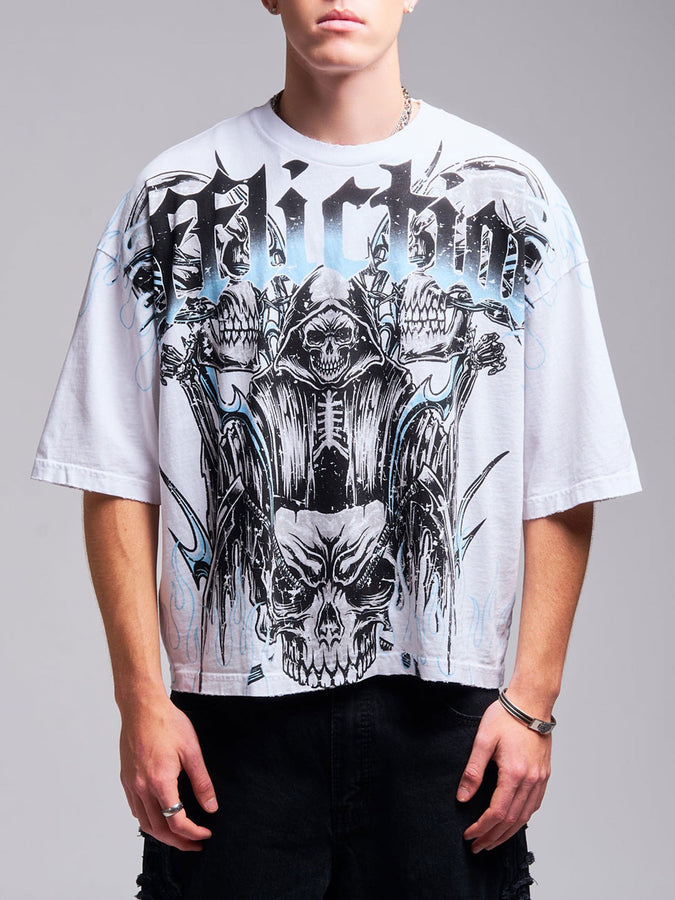 Affliction Majestic Vertigo T-Shirt Fall 2026 | WHITE