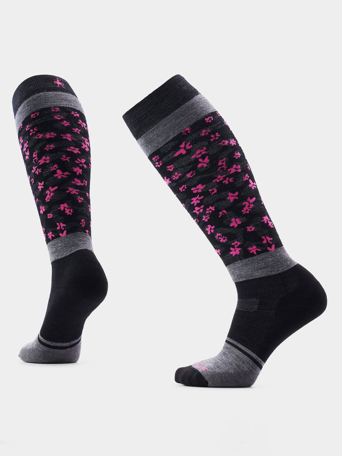 Smartwool Targeted Cushion Wild Blossom Otc Socks | BLACK (001)